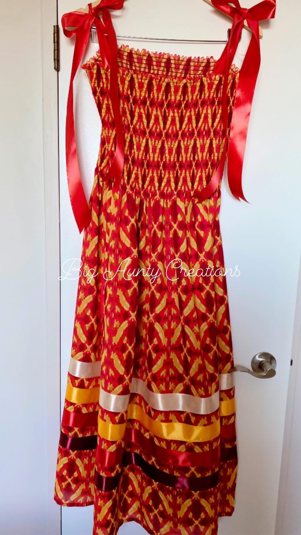 Ring of fire dress