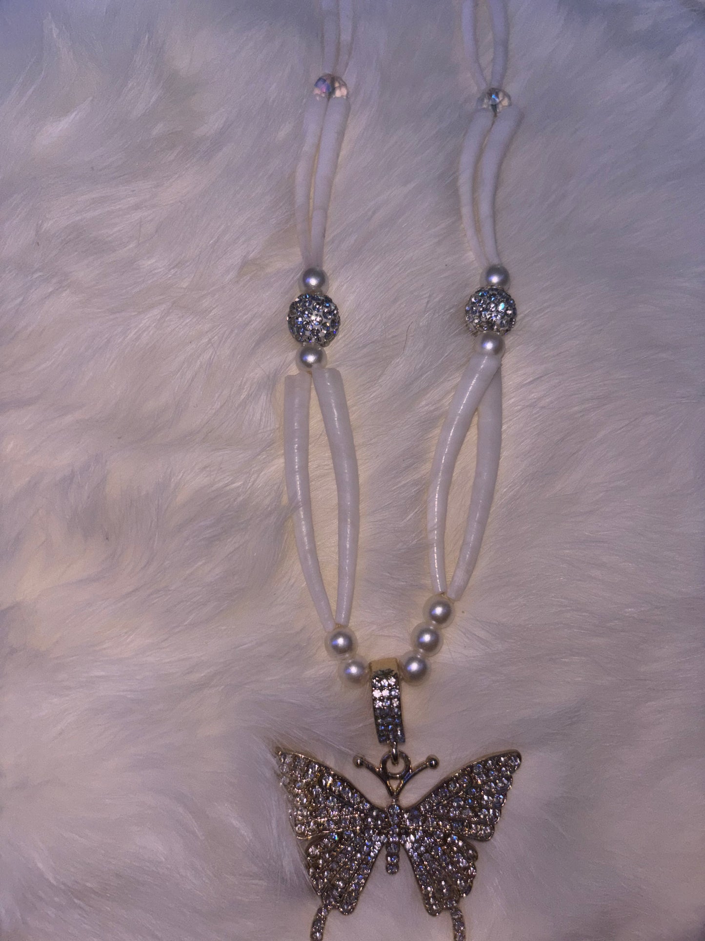 Peaceful butterfly necklace