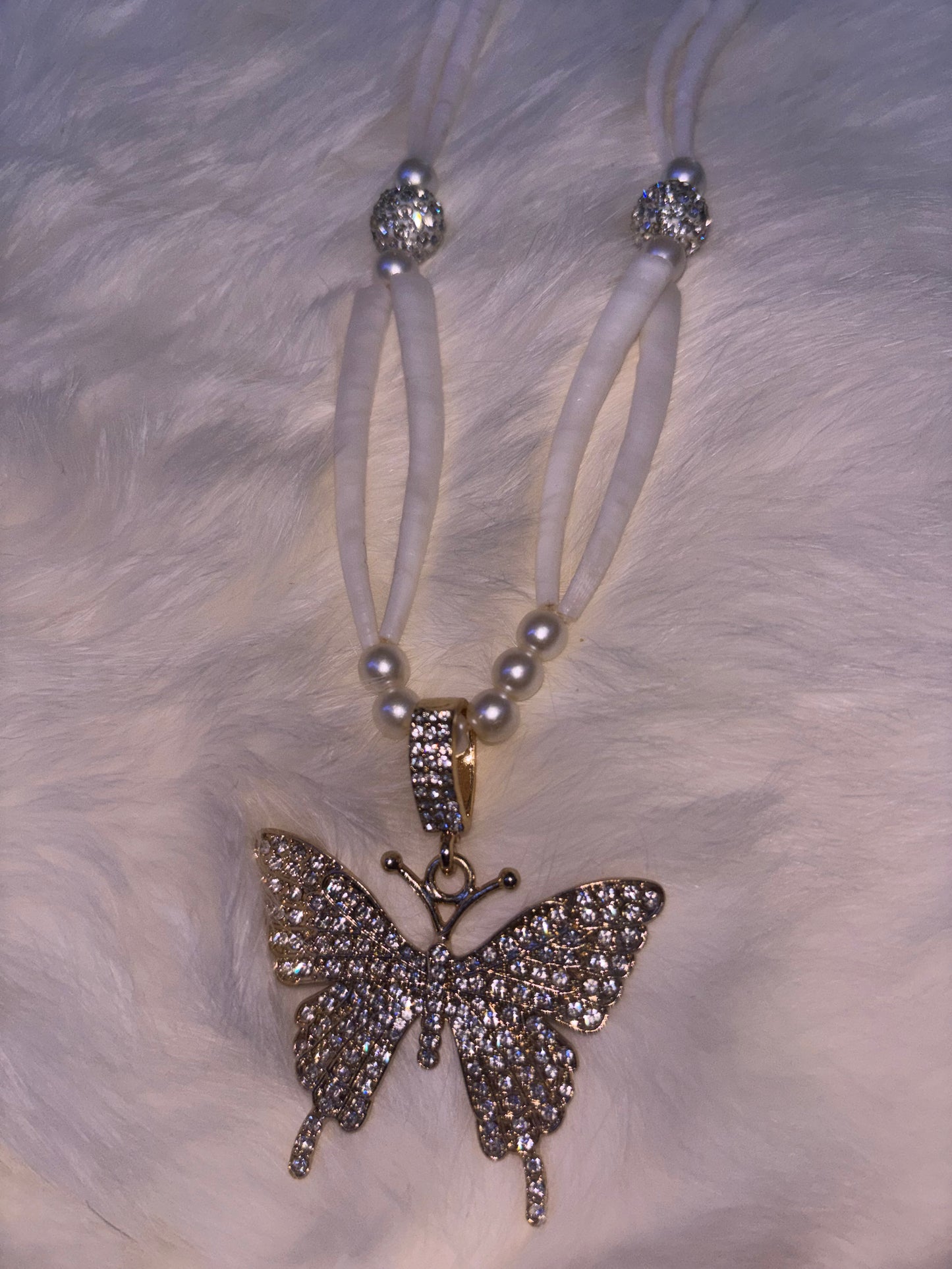 Peaceful butterfly necklace